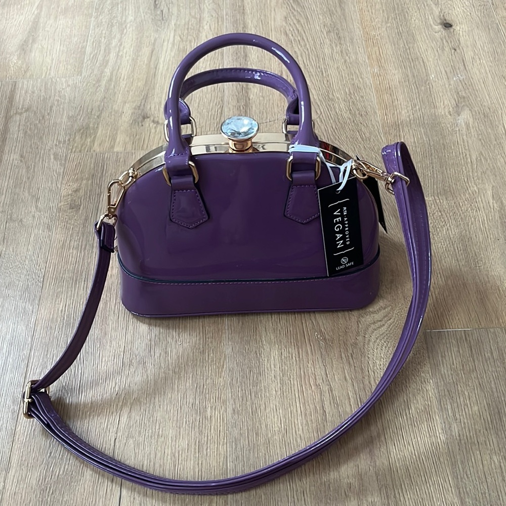 Gramercy & Grand vegan handbag purple